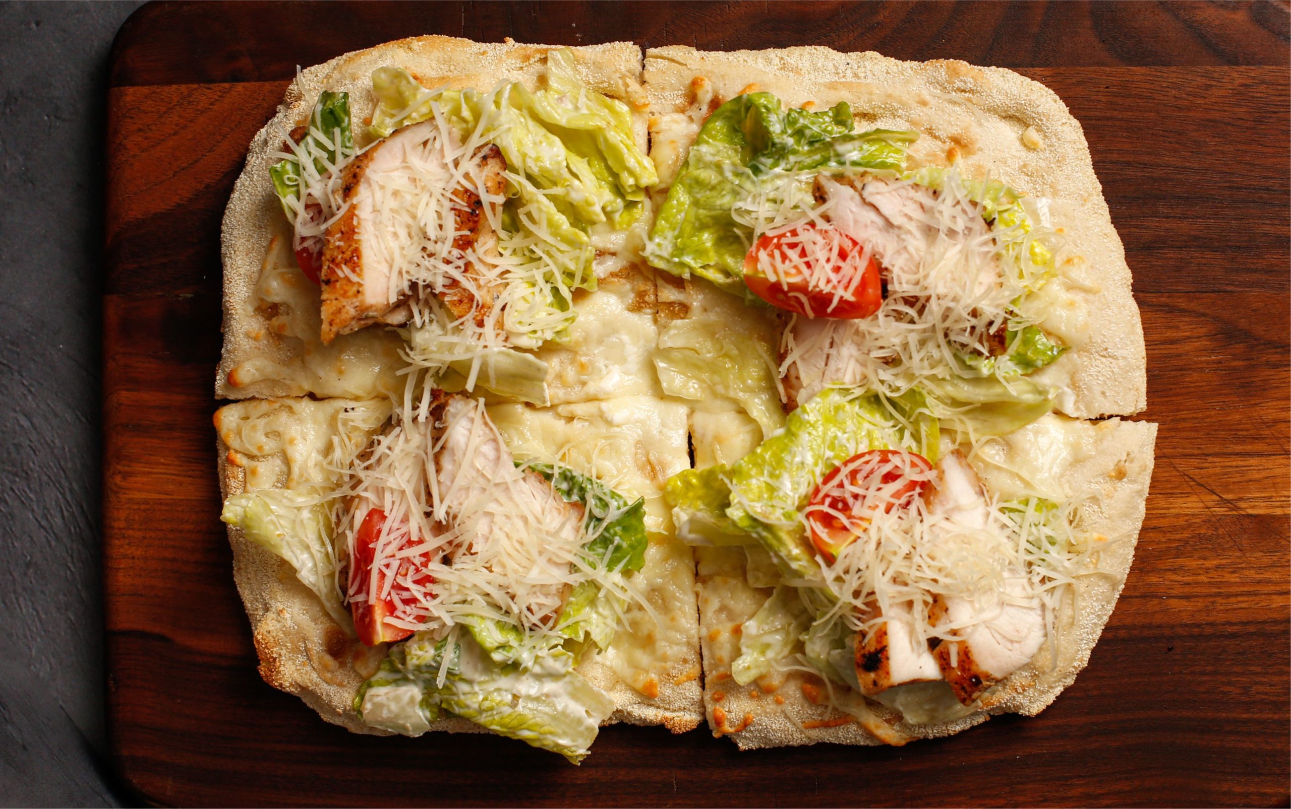 наконец то я могу заказать пиццу с салатом цезарь из курицы фото 97